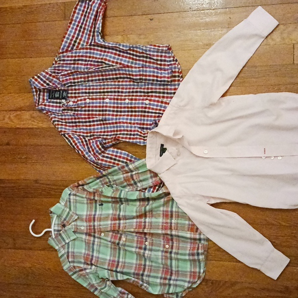 5t button down shirts